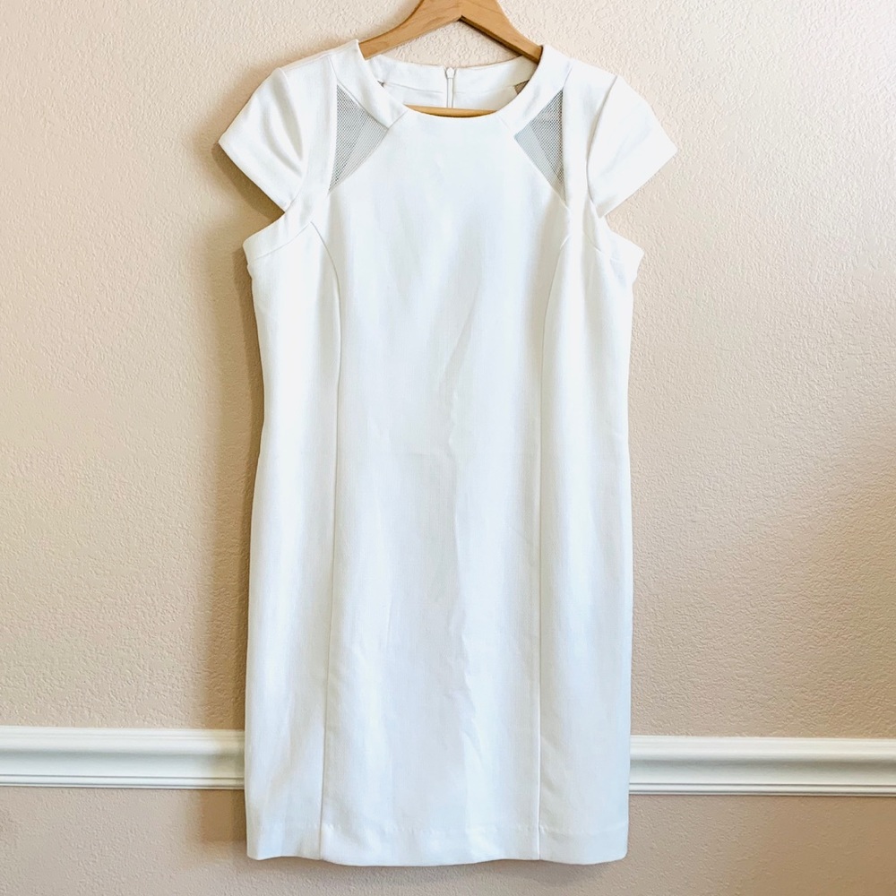 New! Mario Serrani of Italy Beautiful White Dress